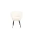 Dinerstoel Shell - Set van 2 - Teddy White - 68x65x83cm